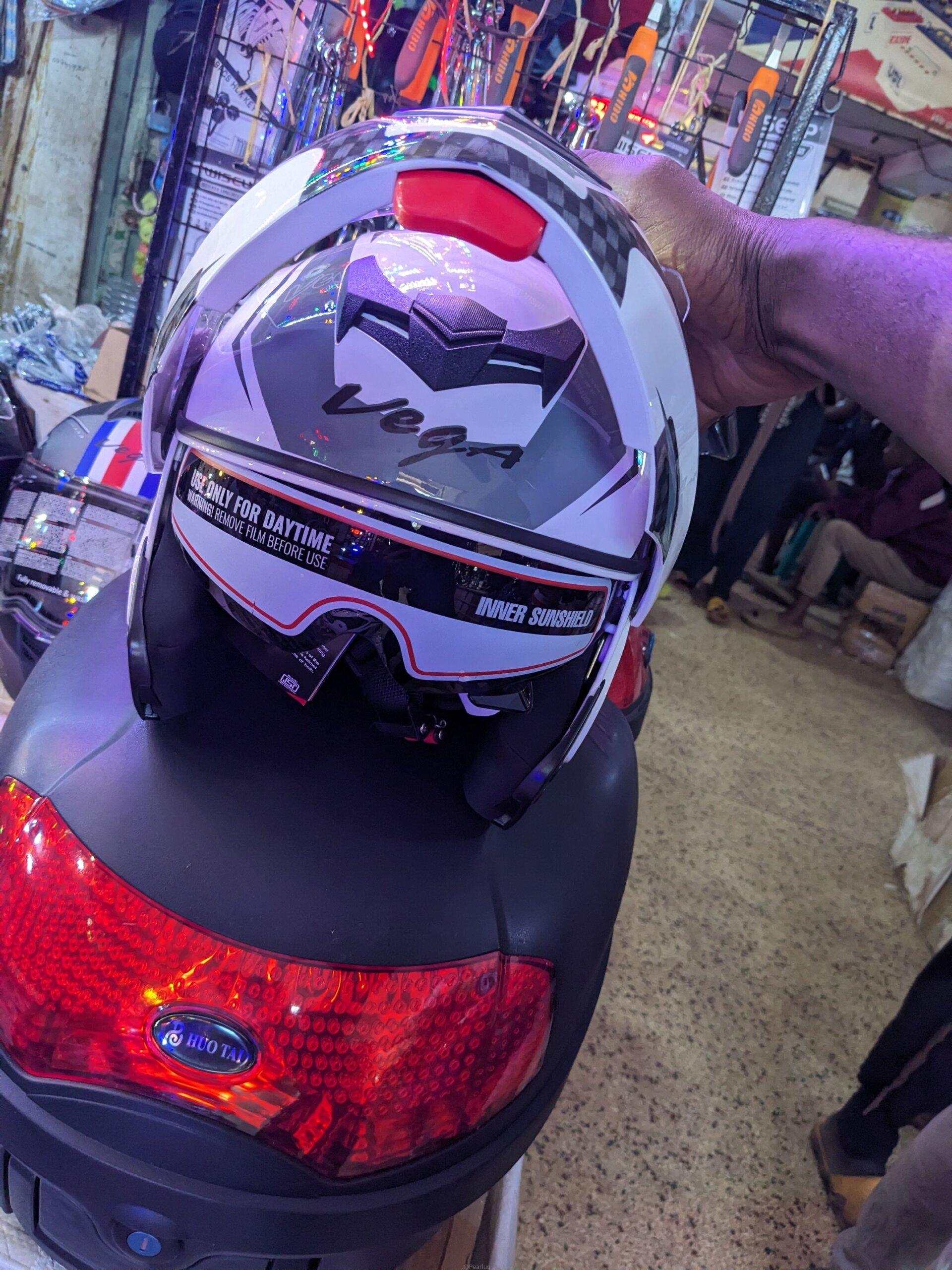 Riding bike helmet