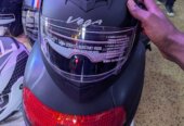 Luxury riding helmet