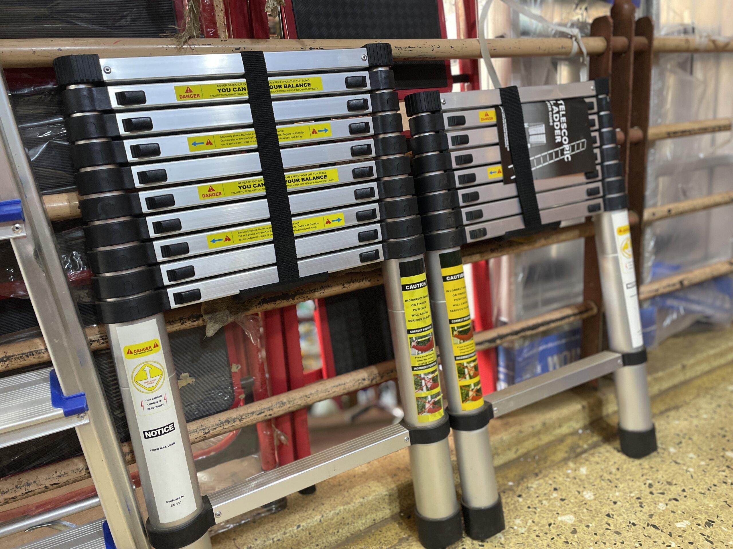 Telescopic ladders