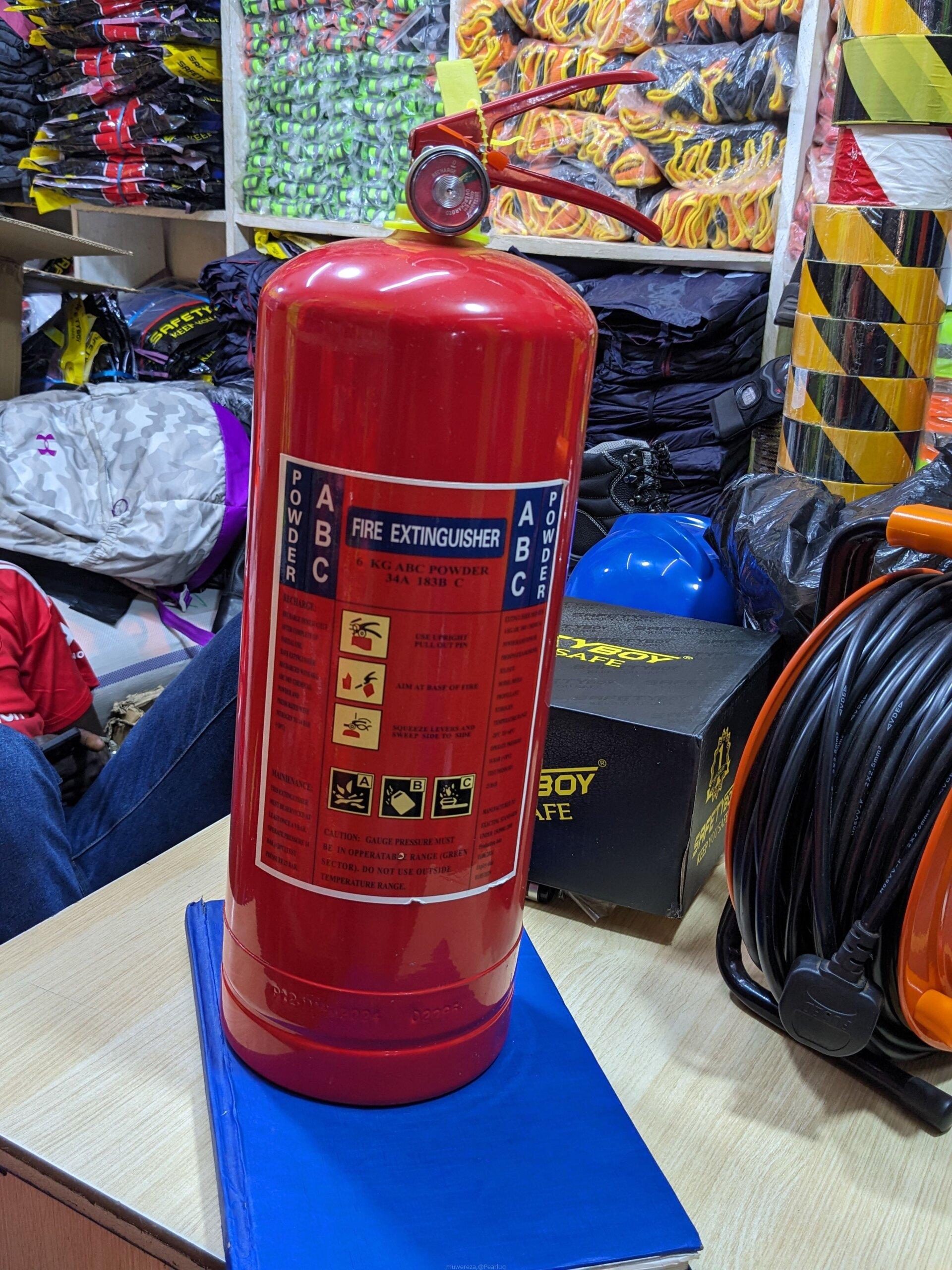 6kg ABC powder fire extinguisher