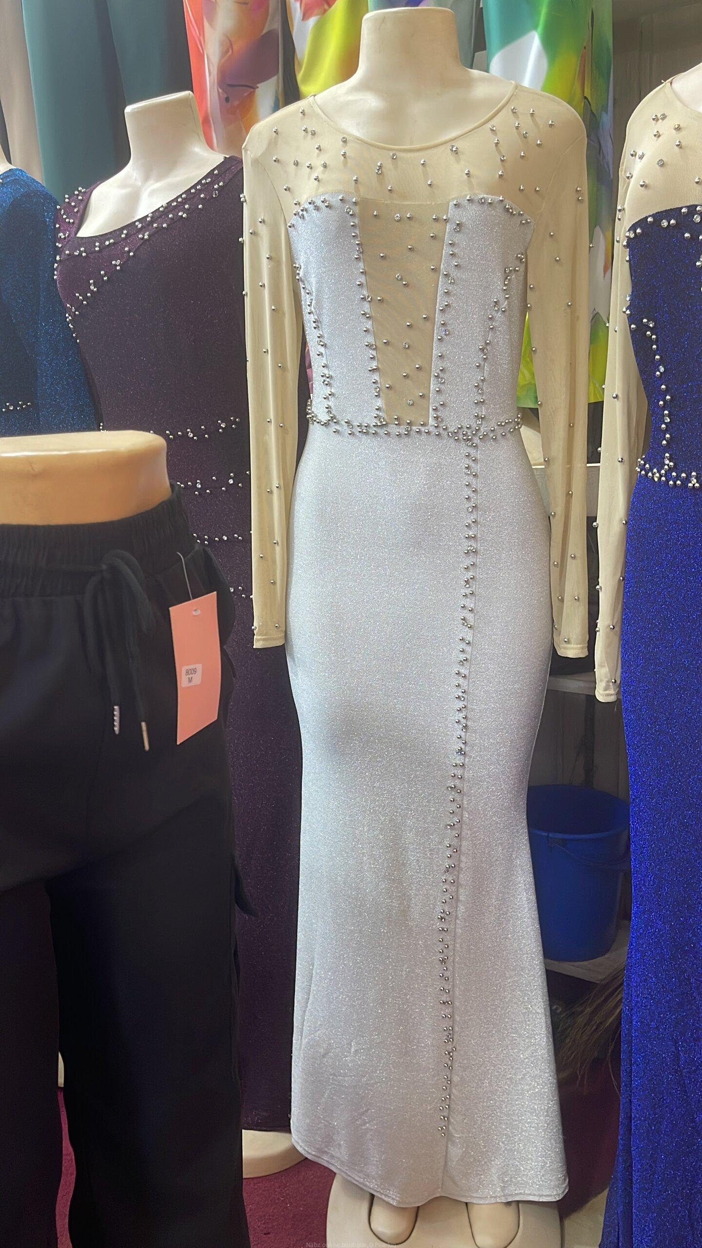 Long sleeved body hugging dress