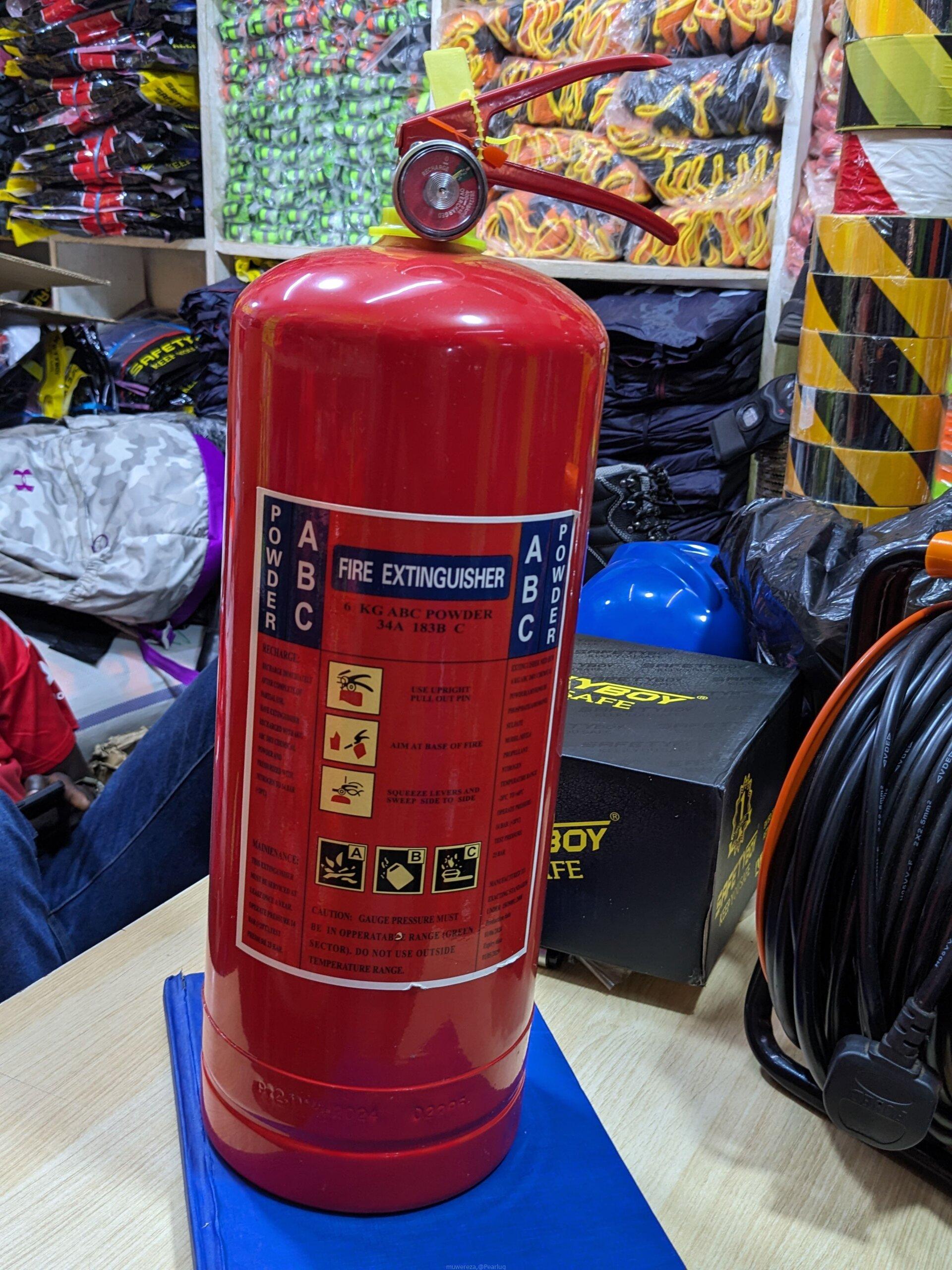 6kg ABC powder fire extinguisher