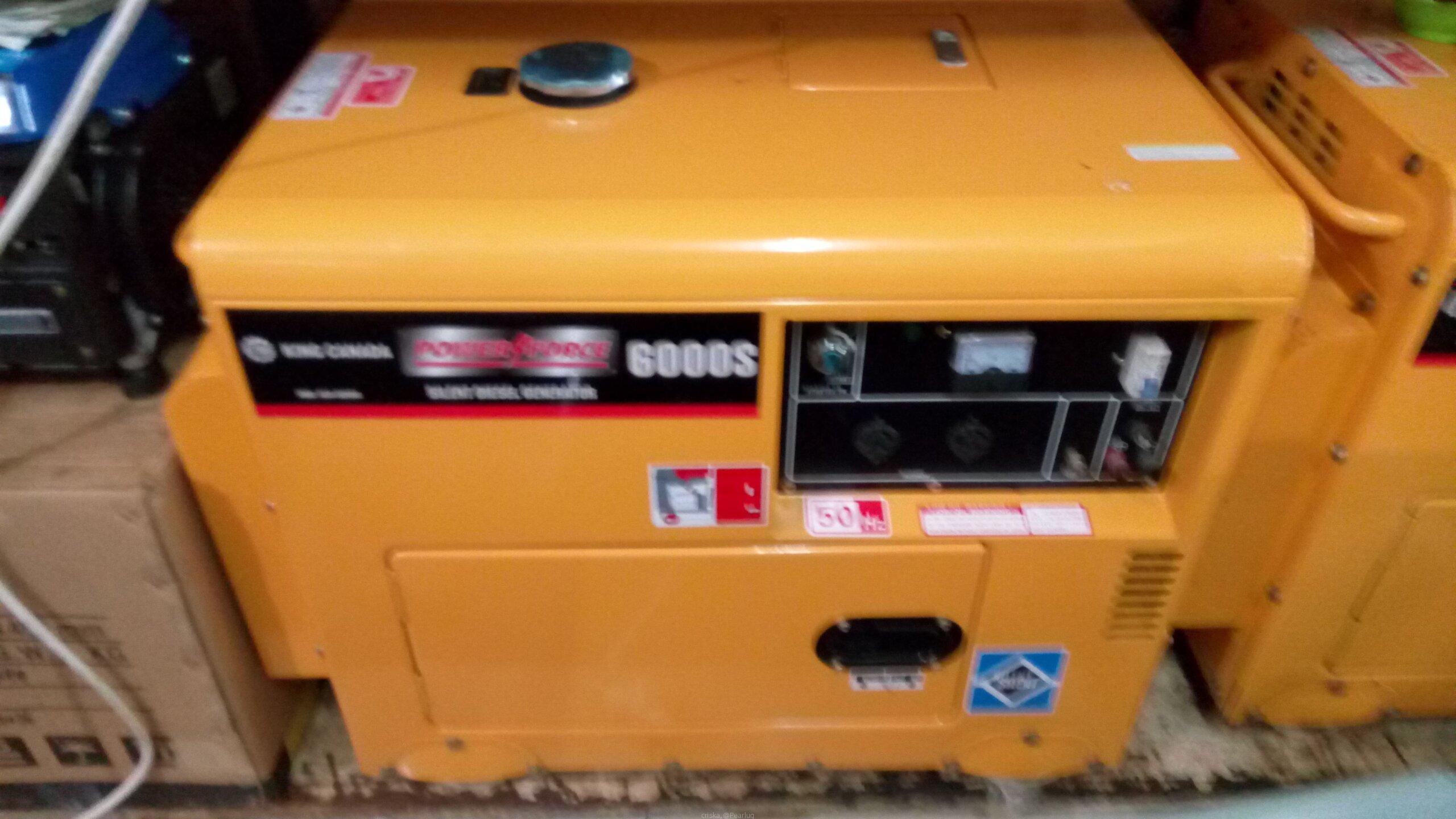 Diesel and petrol generators