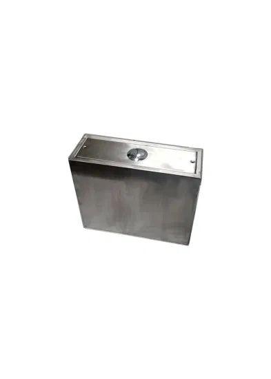 Metallic squatting toilet and it’s cistern