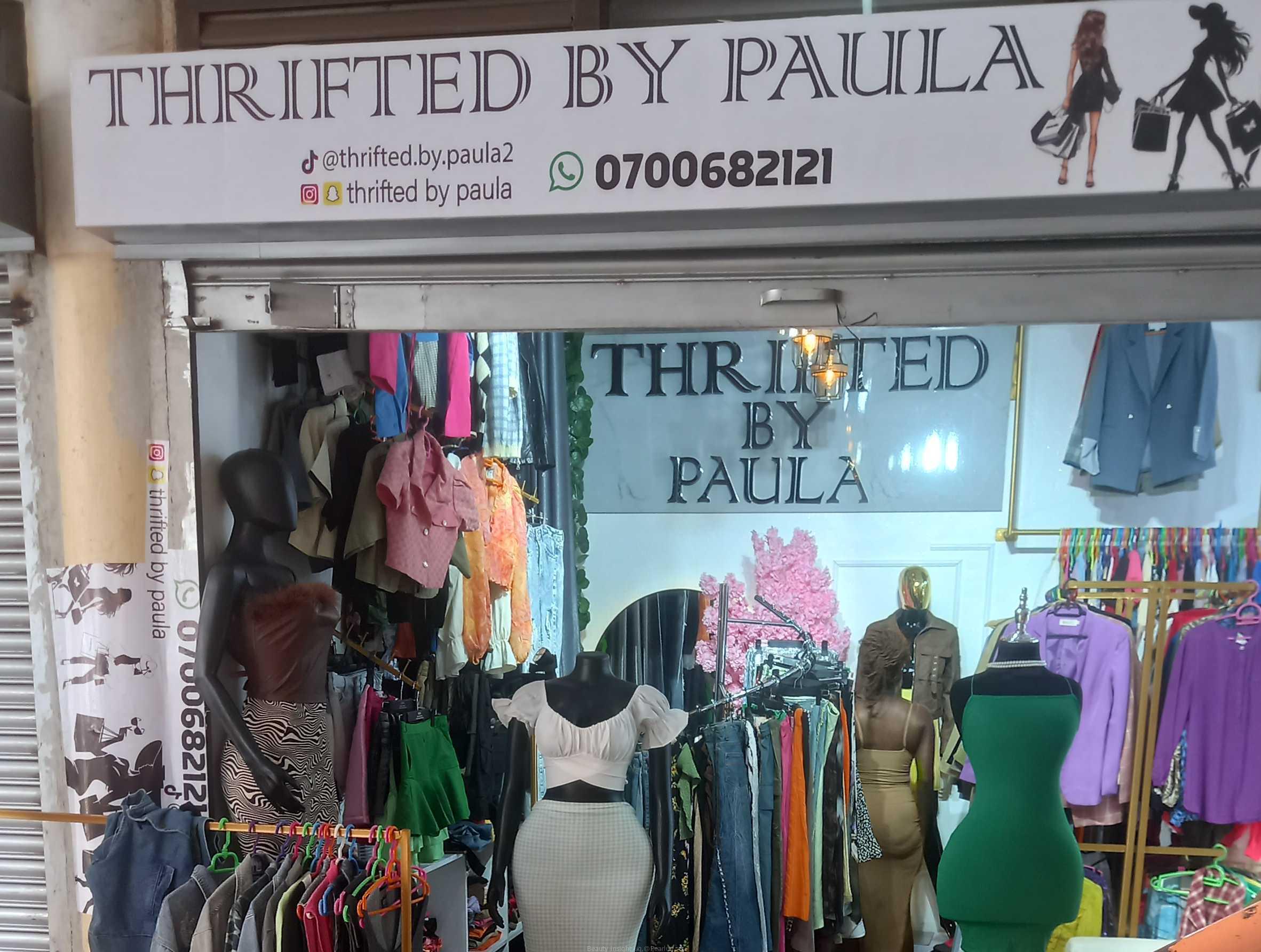 All types of second hand clothes