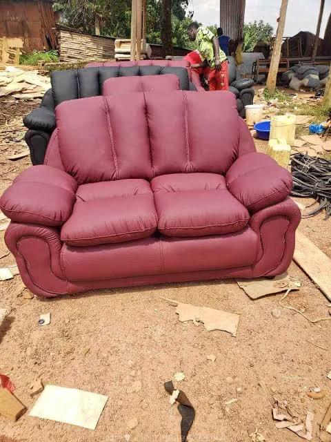 Leather sofas