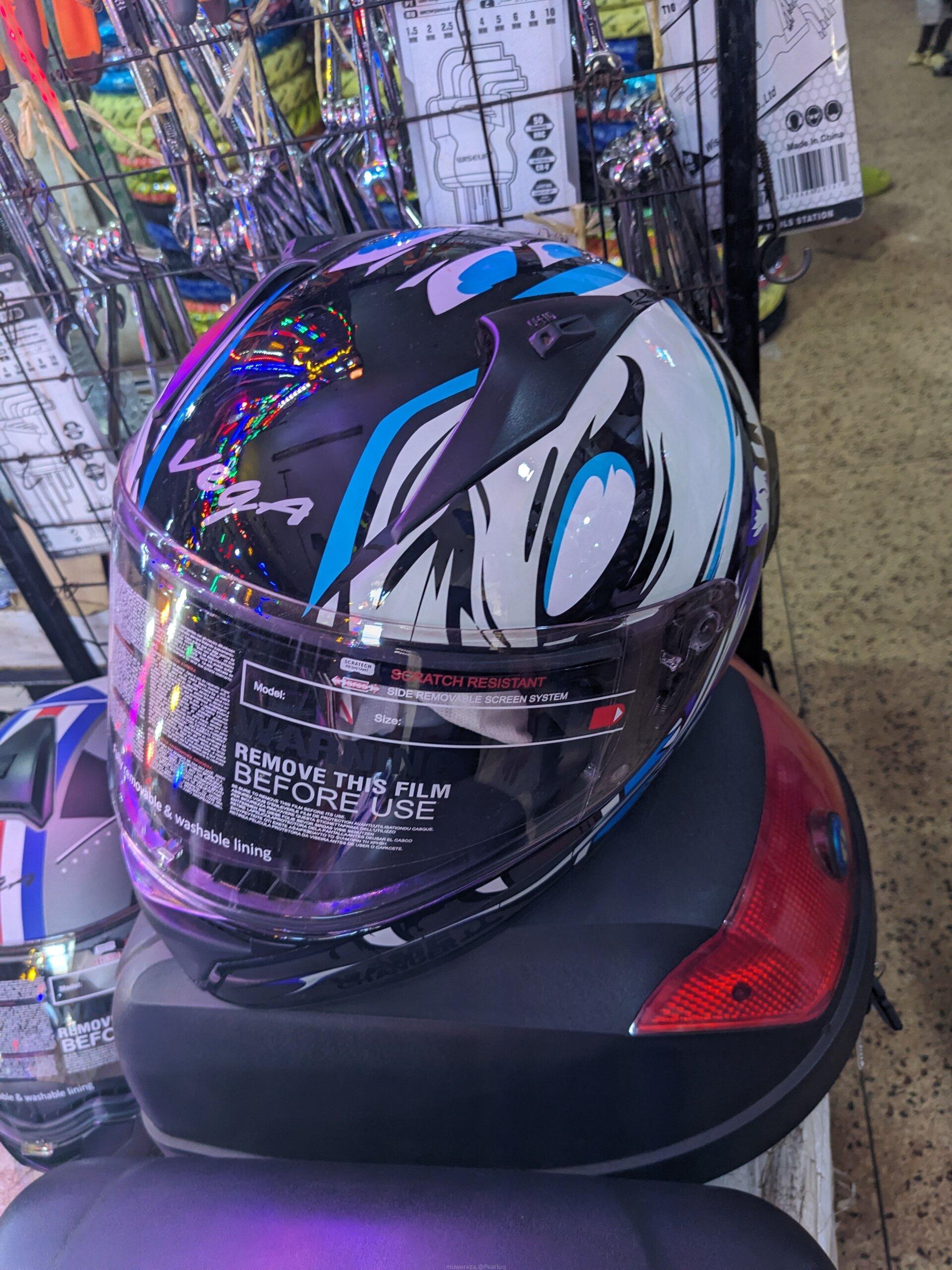 Helmet bike visor