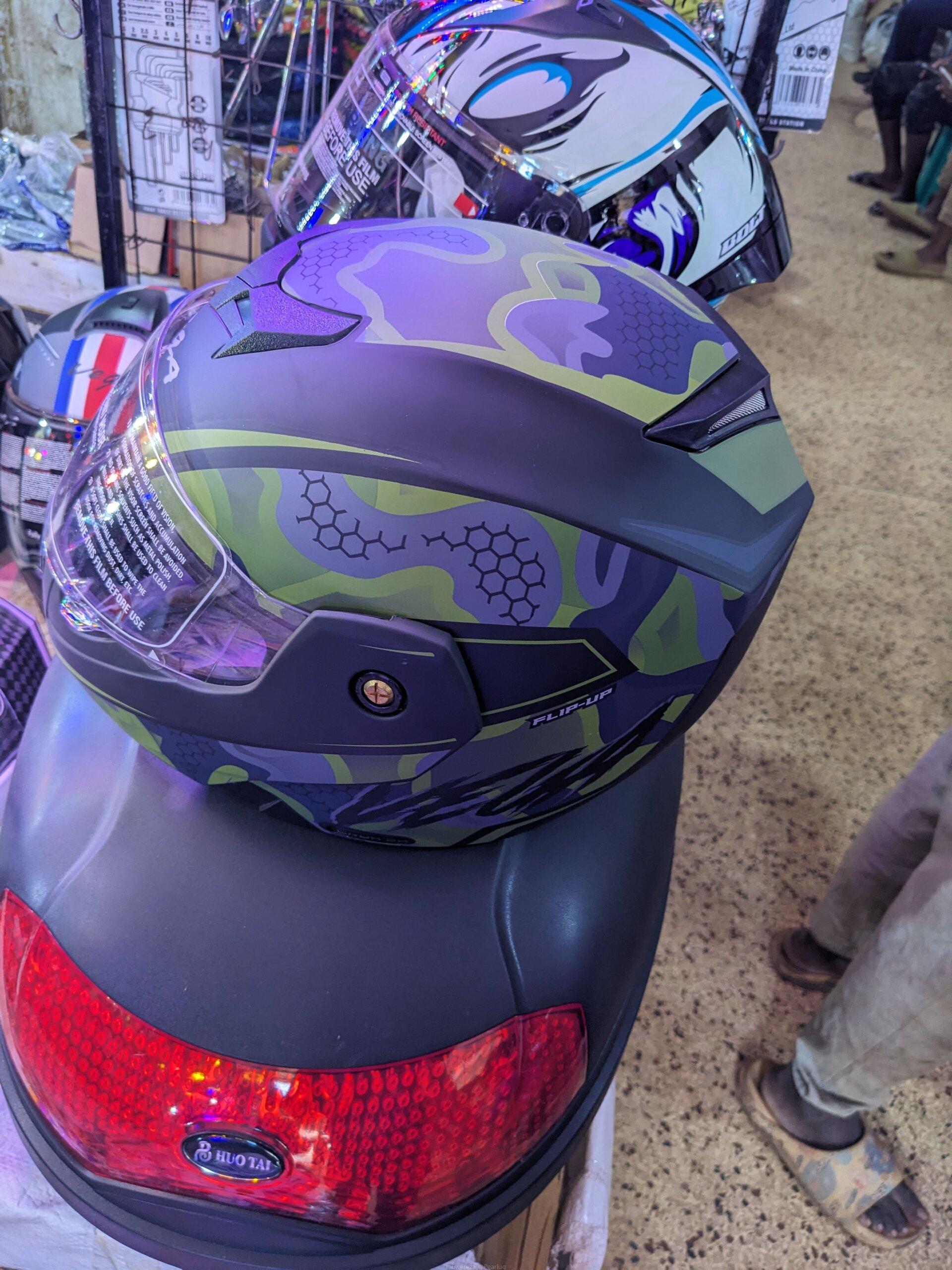 Visor riding helmet bike