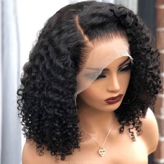 Wavy human wigs