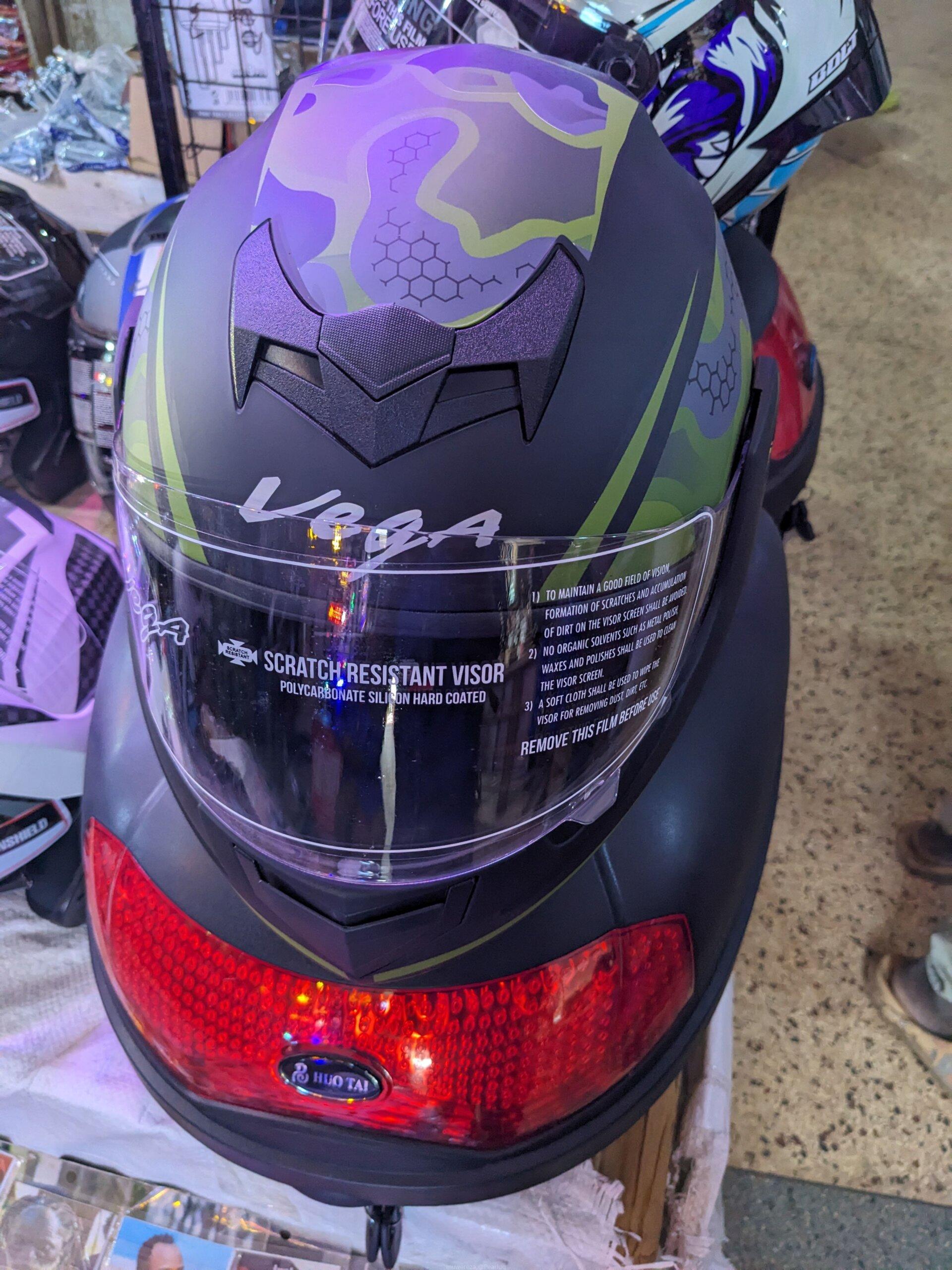 Visor riding helmet bike