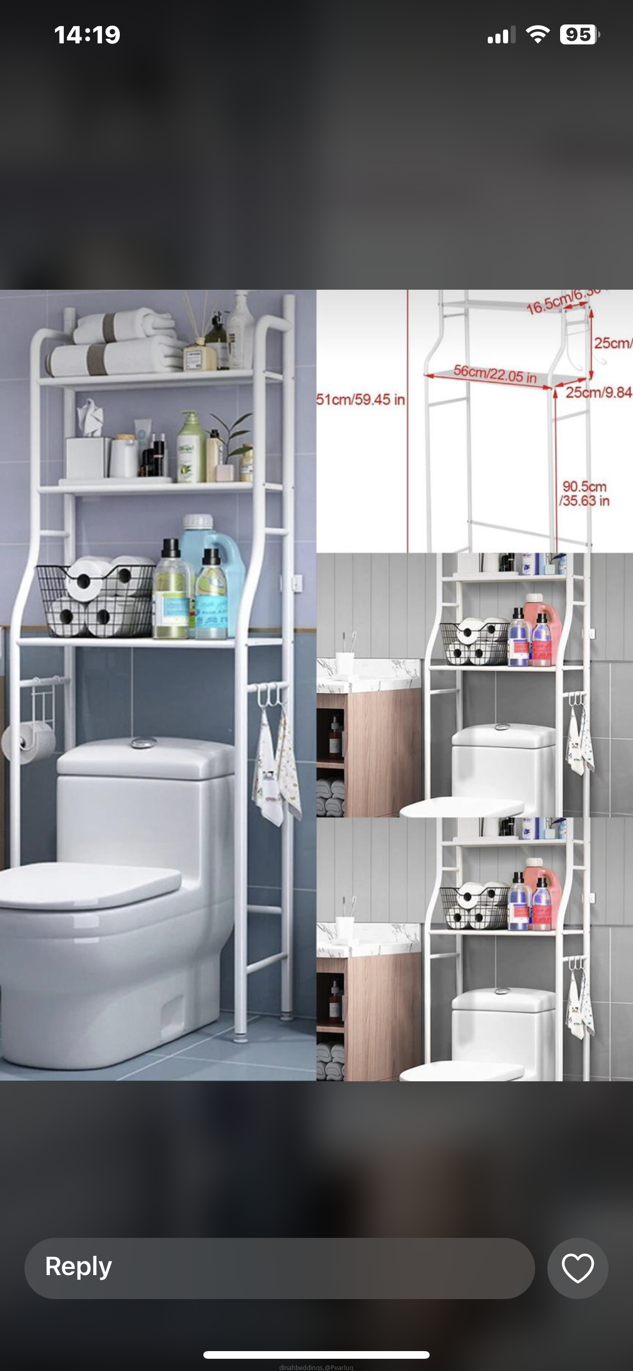 Toilet rack