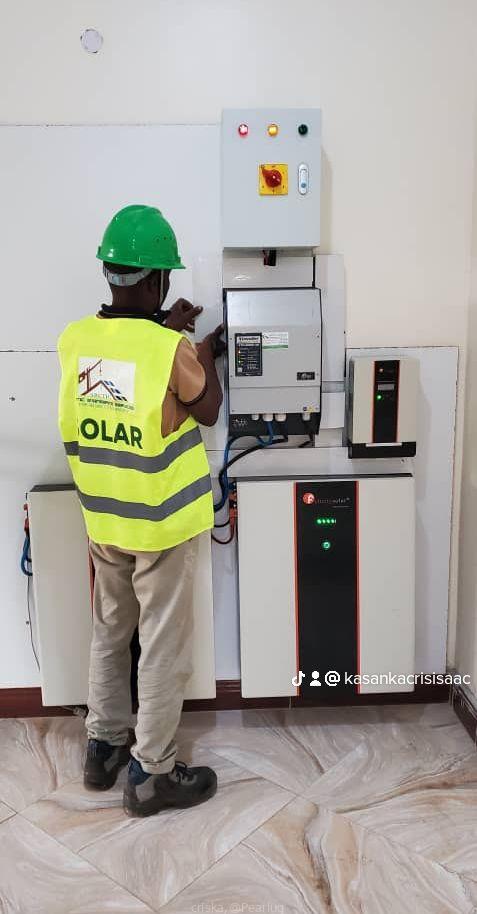 Electric wiring, solar wiring