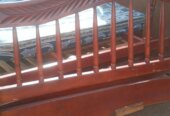 Bed and mattress