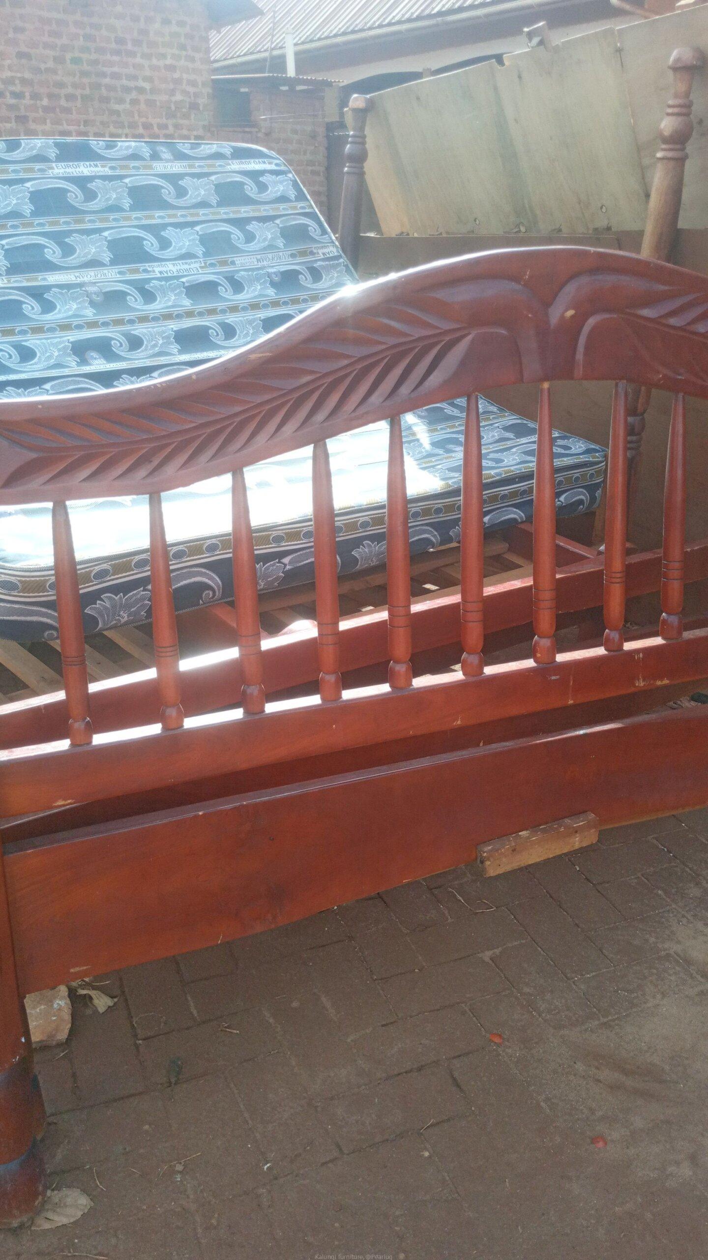 Bed and mattress
