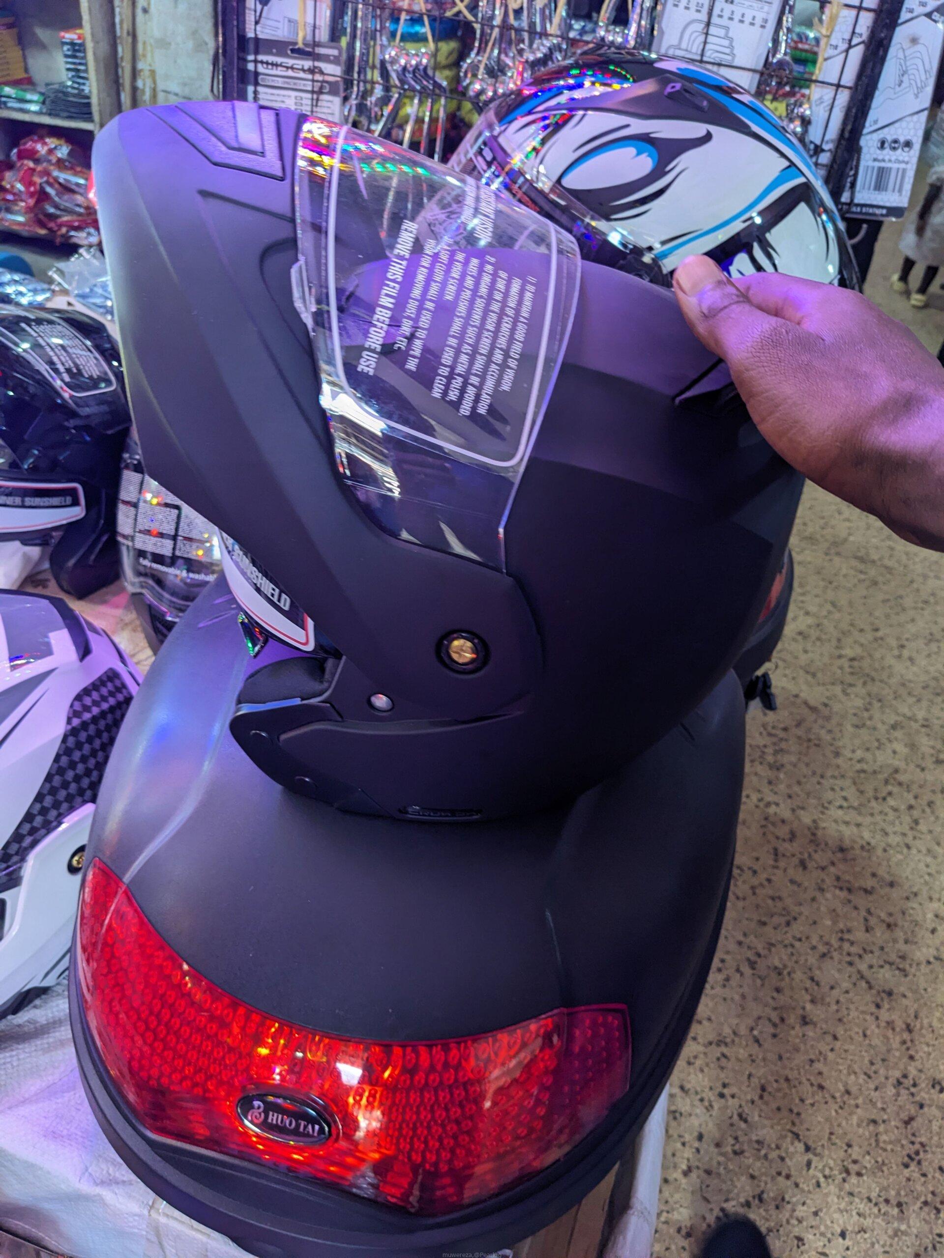 Luxury riding helmet