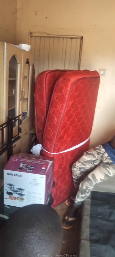 Bed and mattress