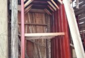Designed door and door flames