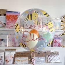 Customized birthday balloons