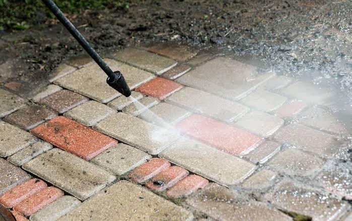 Paver cleaning