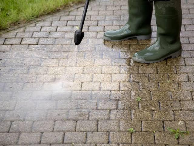 Paver cleaning