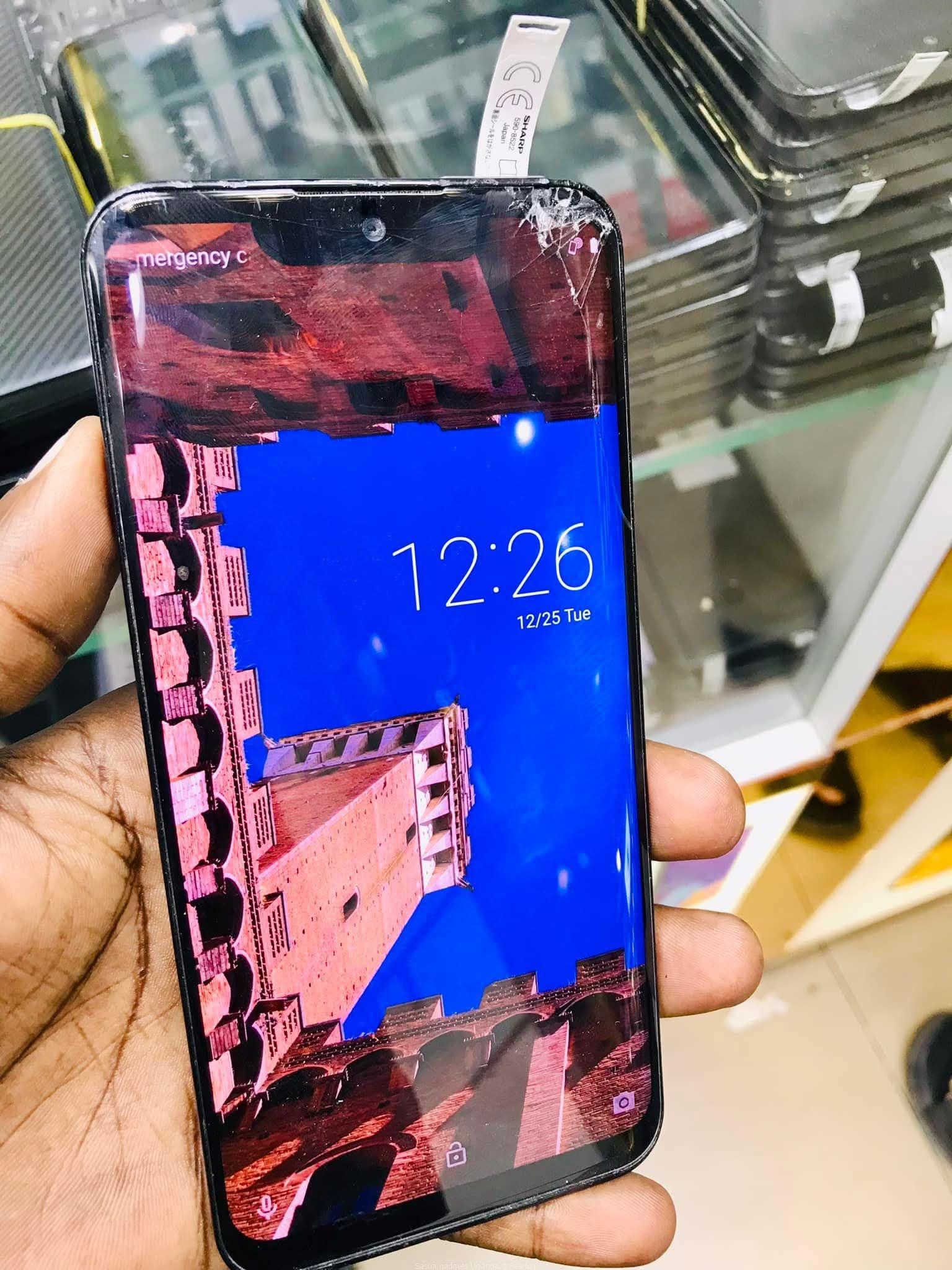 Aquos sharp zero (with some cracks but works well)