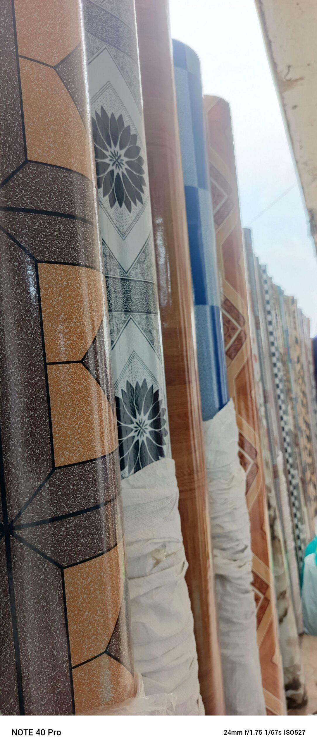 Rubber carpets