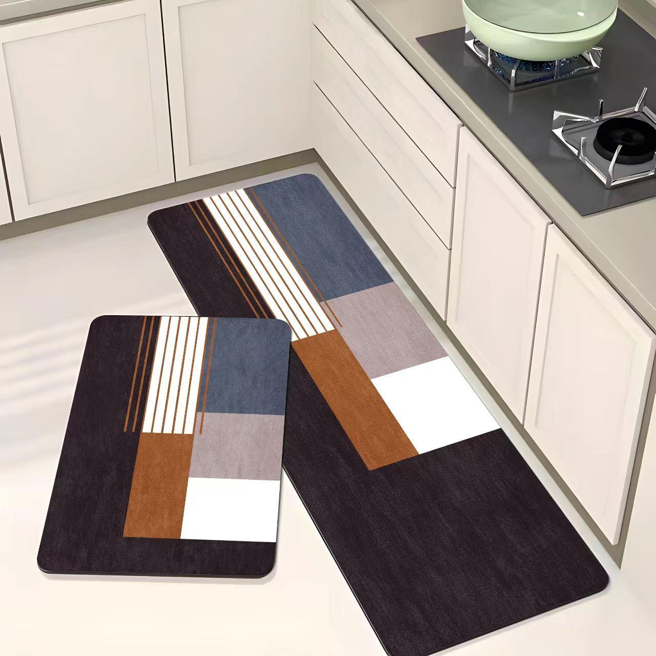 Kitchen door mat 2pc