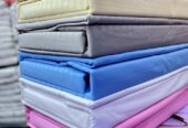 Bedsheet 6*6 fitted 6pc