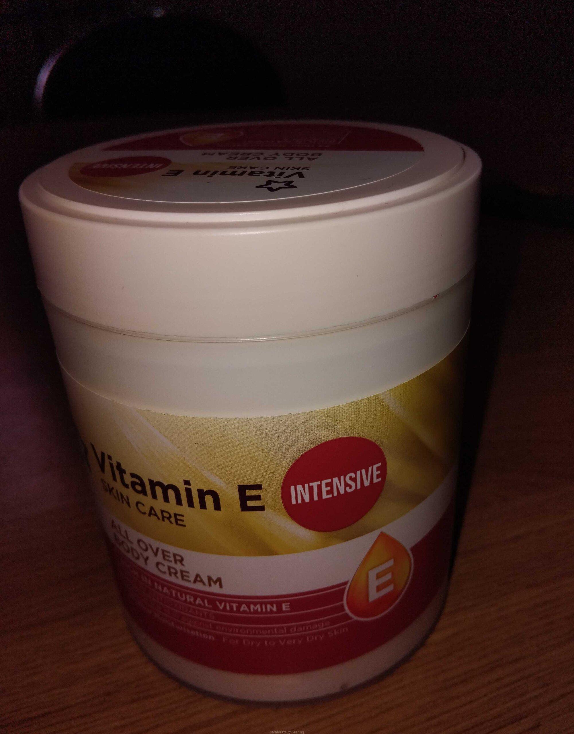 VITAMIN E SKIN CARE BODY LOTION