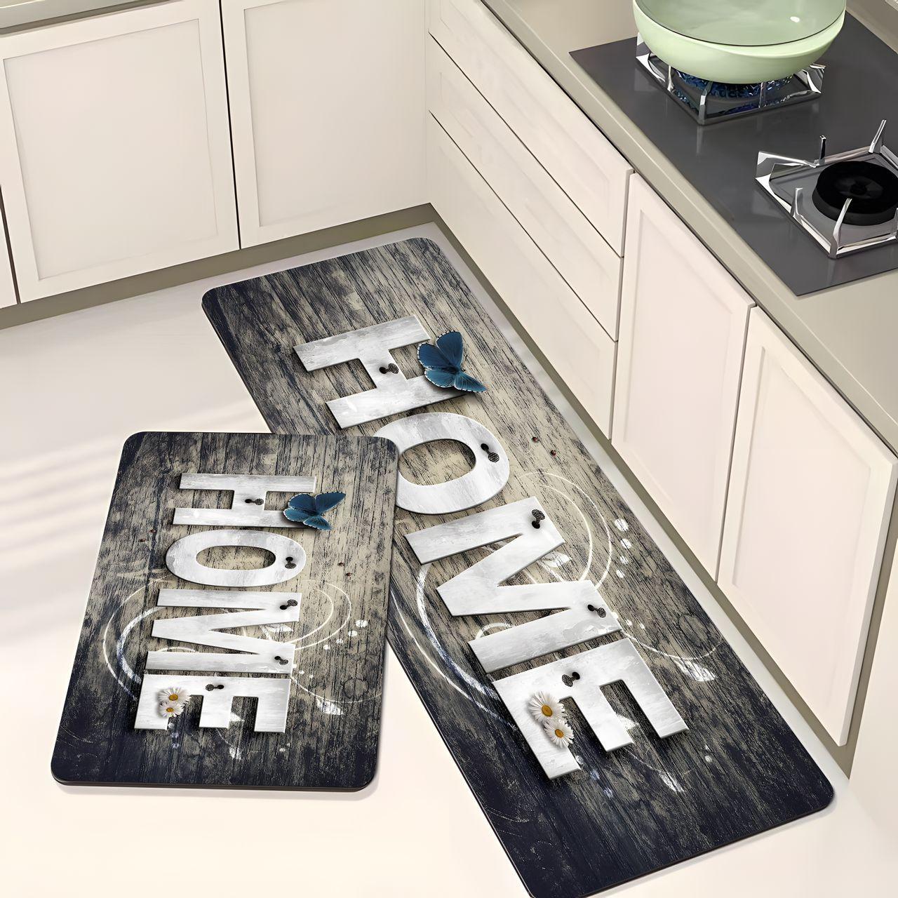 Kitchen door mat 2pc