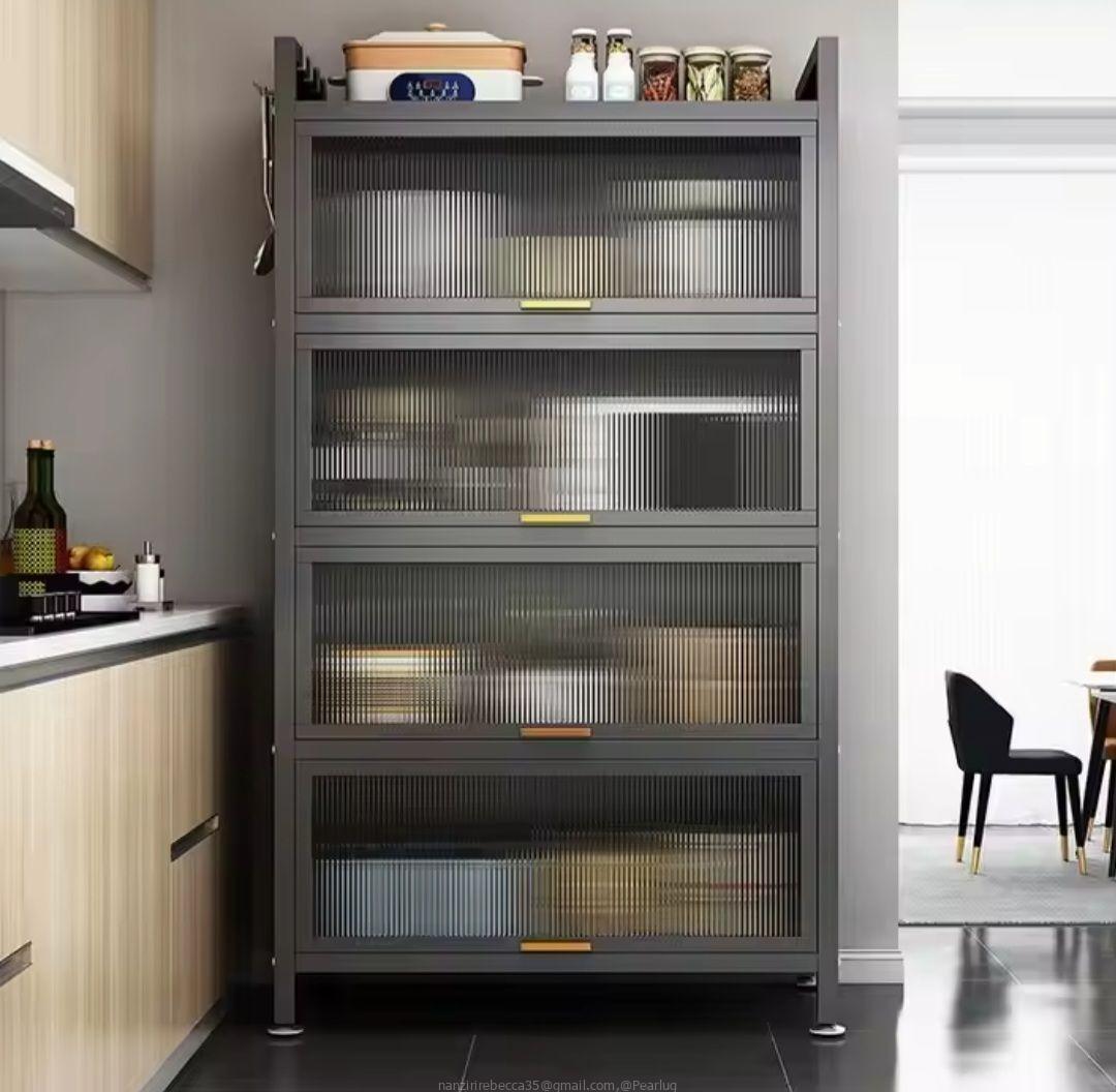 Kitchen storage rack organiser