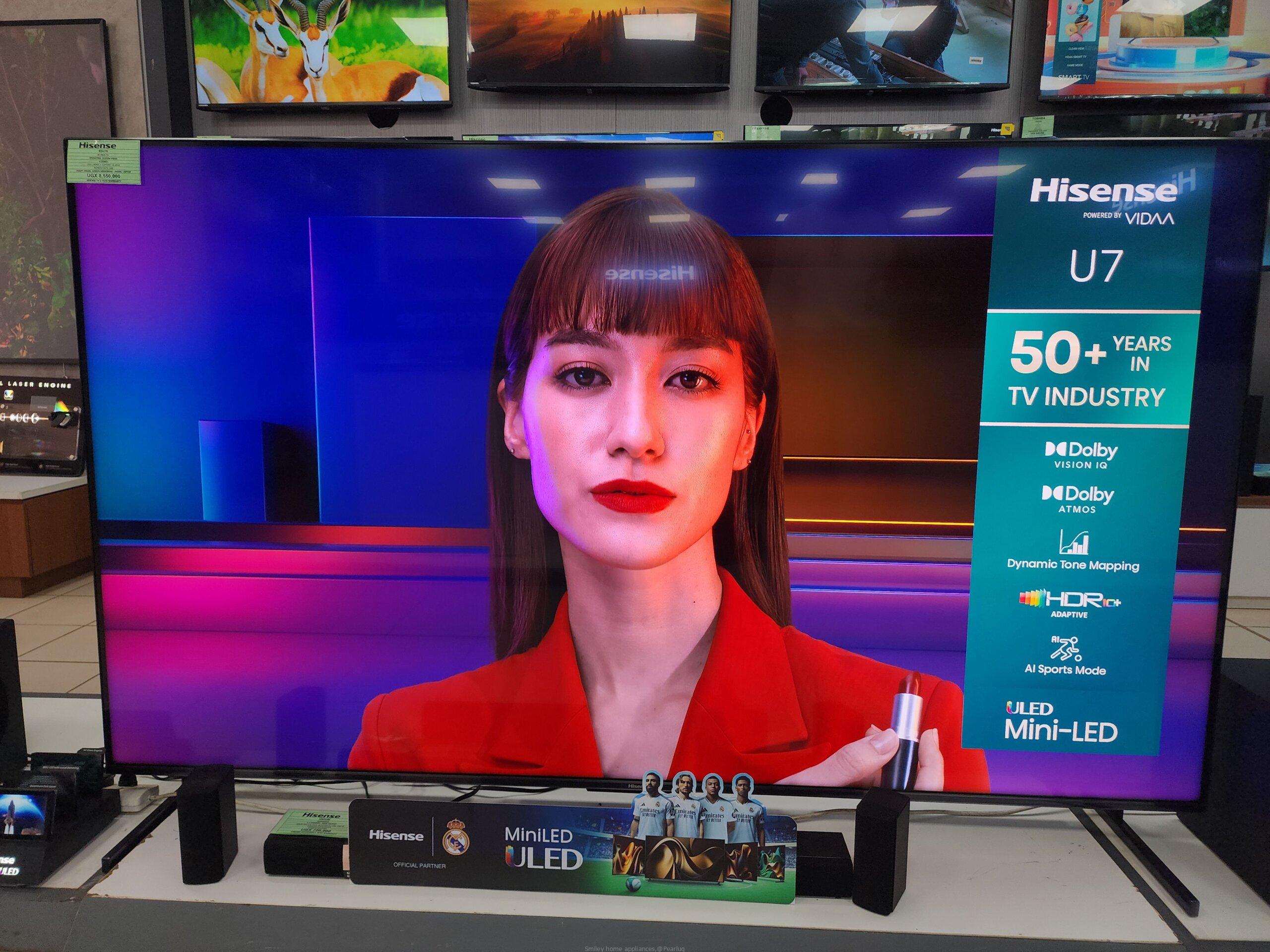 Hisense 85inches Vidaa U7 series MiniLED tv