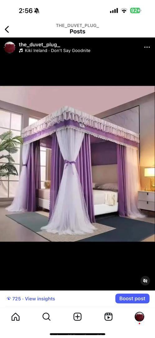 Curtain net 4stand daimand