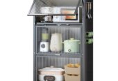 Kitchen storage rack organiser