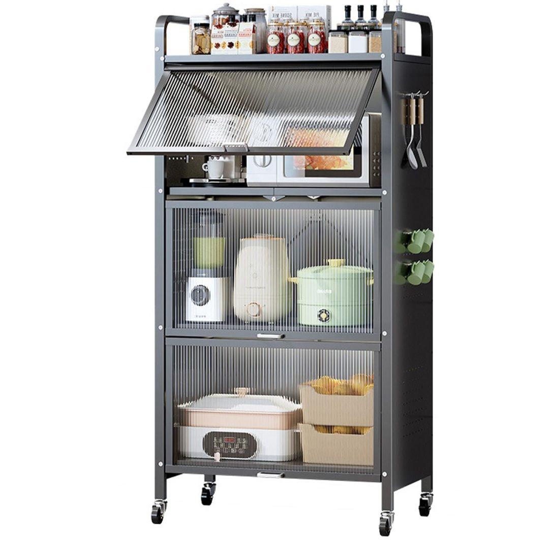 Kitchen storage rack organiser