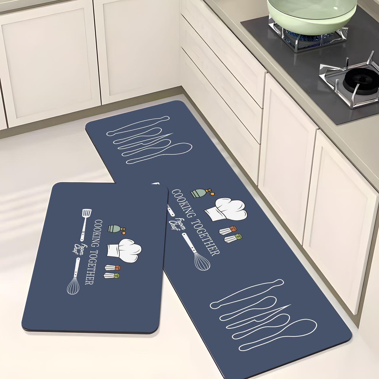 Kitchen door mat 2pc