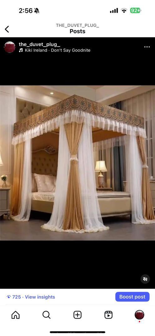 Curtain net 4stand daimand