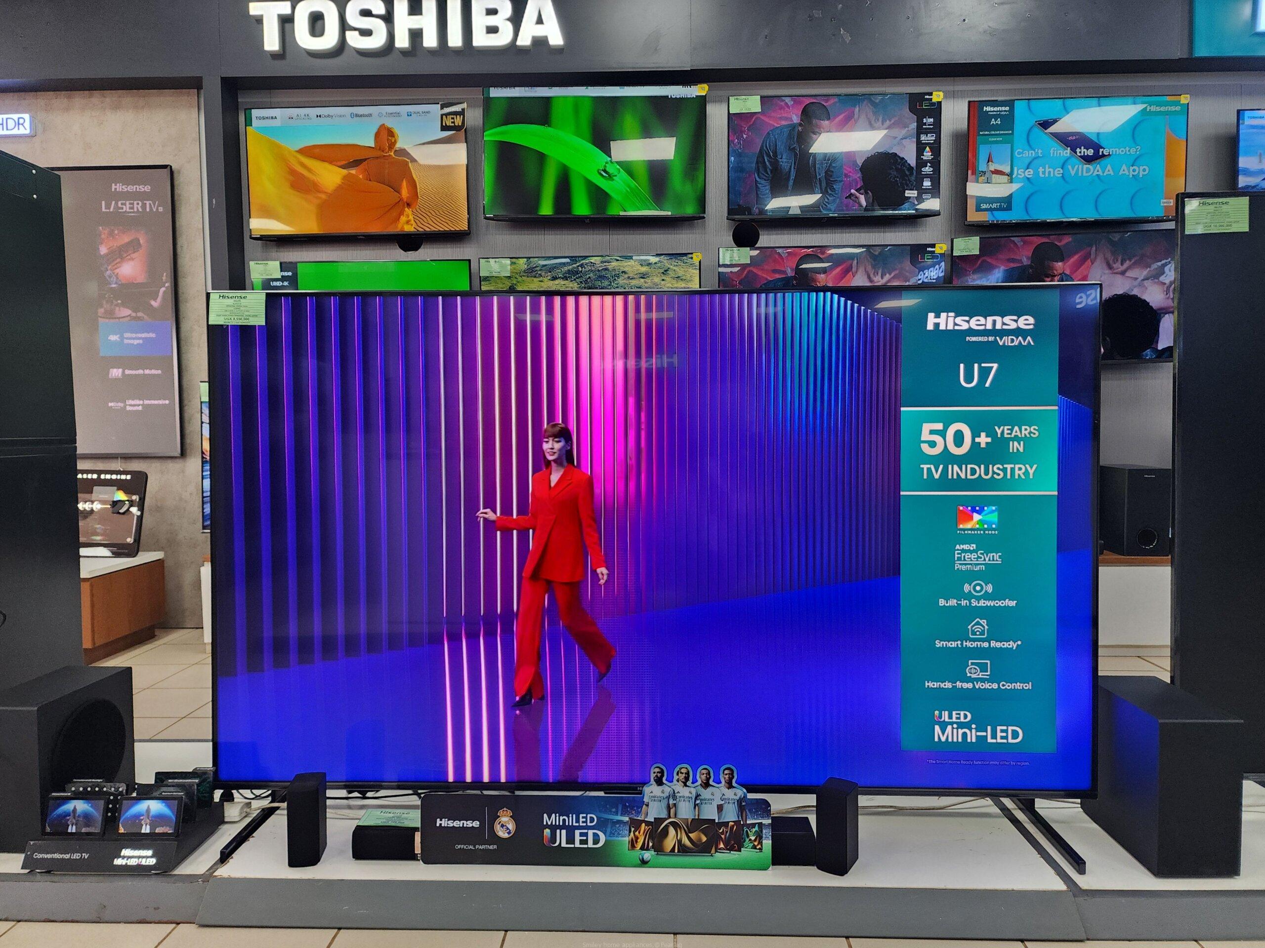 Hisense 85inches Vidaa U7 series MiniLED tv