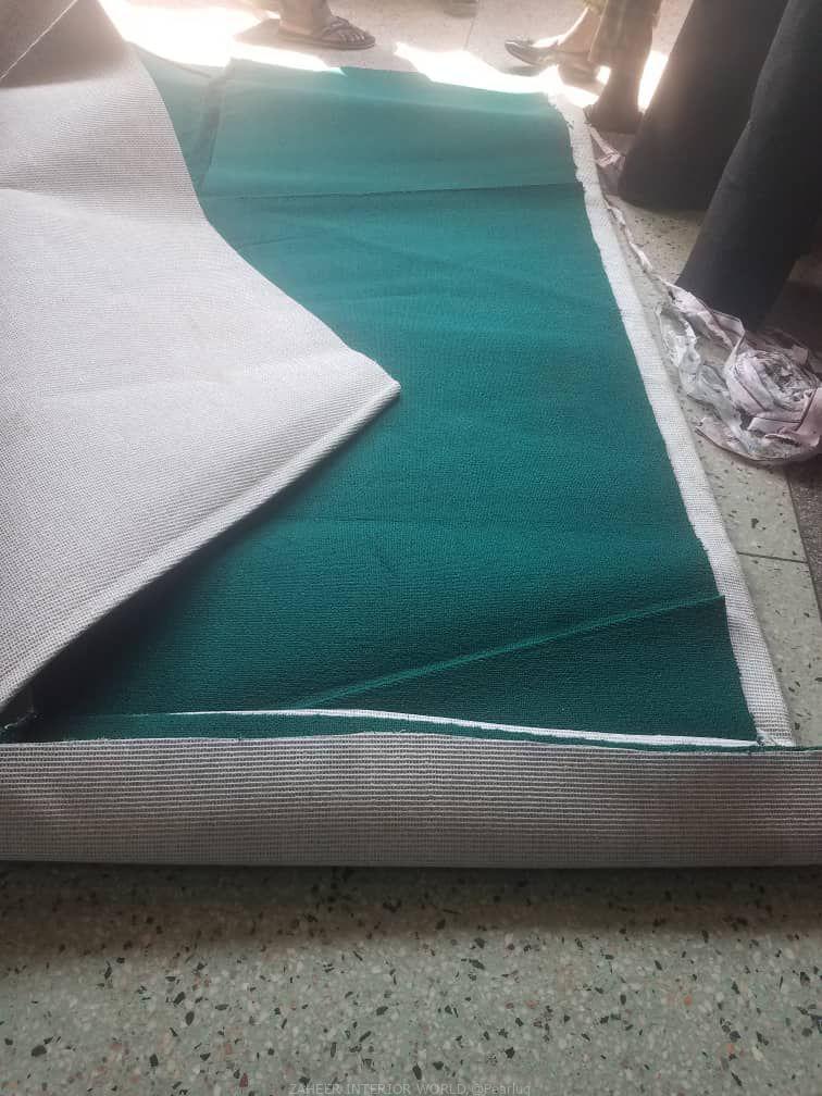 WOOLEN CARPETS GREEN