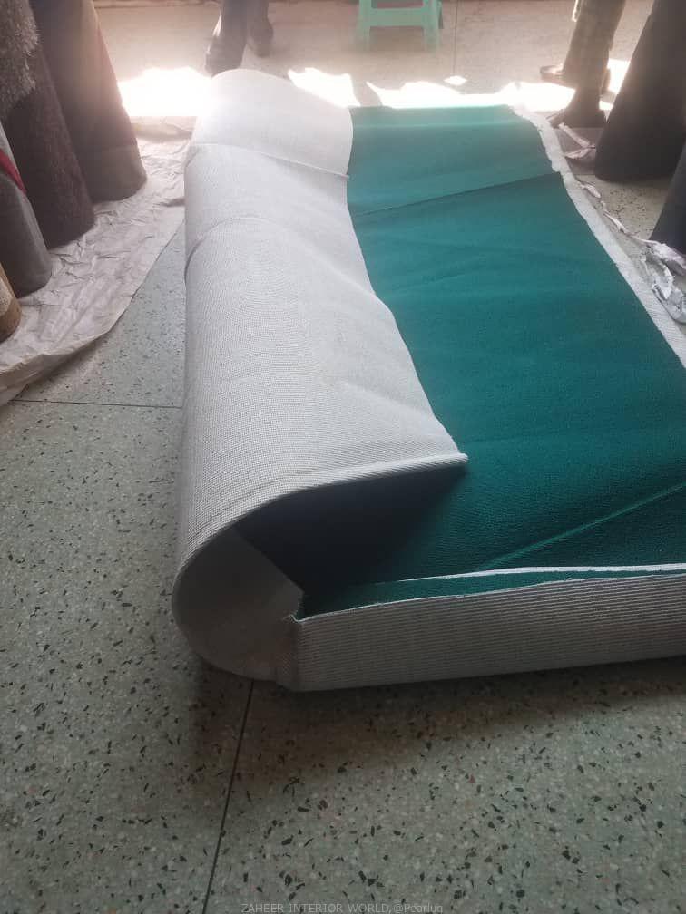WOOLEN CARPETS GREEN