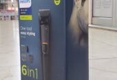 Philips 3000 Series All-in-One Trimmer – 6-in-1, 5 Length Settings, 60min Runtime
