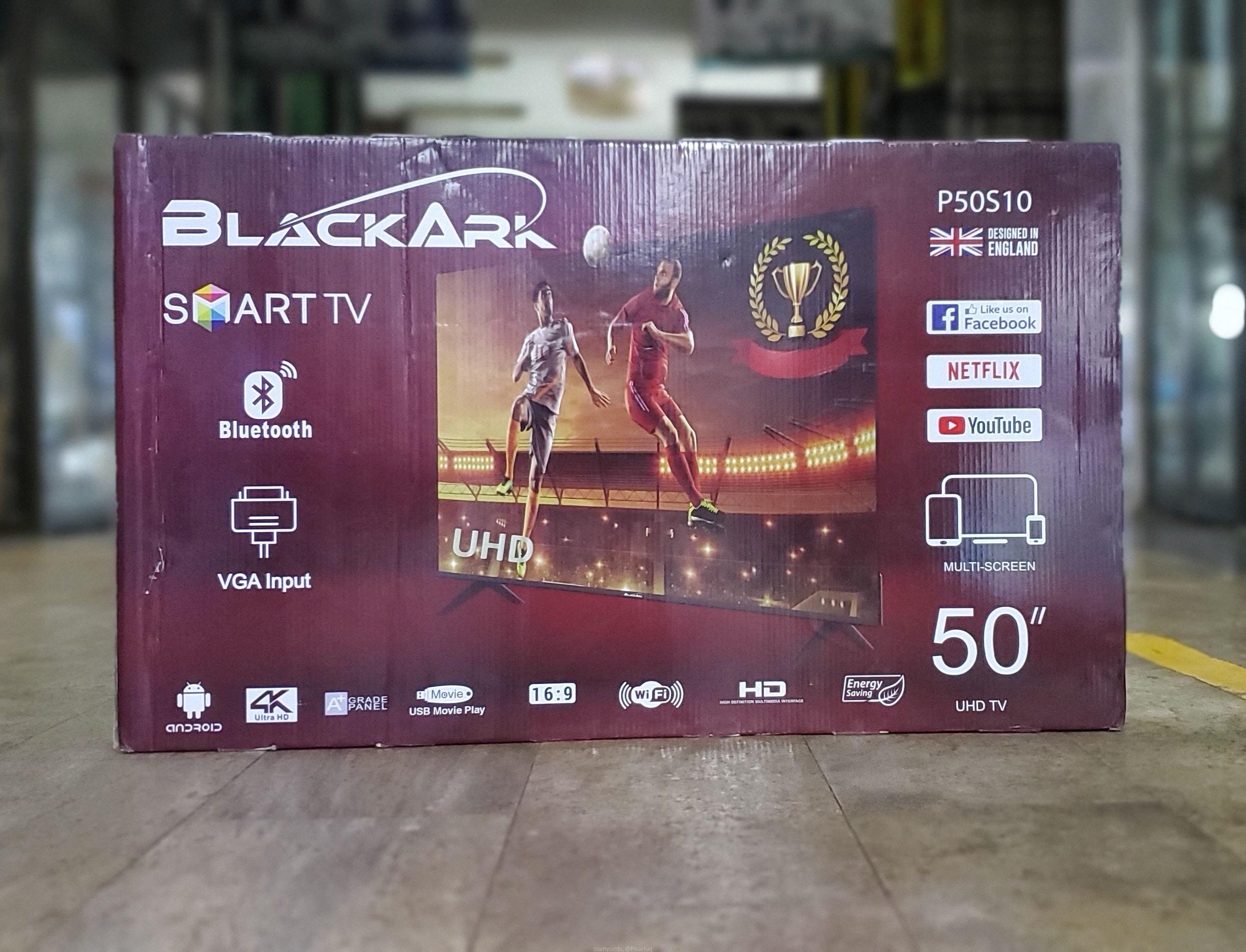 Blackark P50S10 50″ UHD Smart TV – Netflix, YouTube, Multi-Screen, Bluetooth