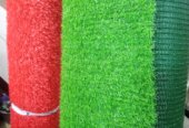 Artificial turf grass carpets.