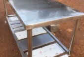 Stainless steel working tables