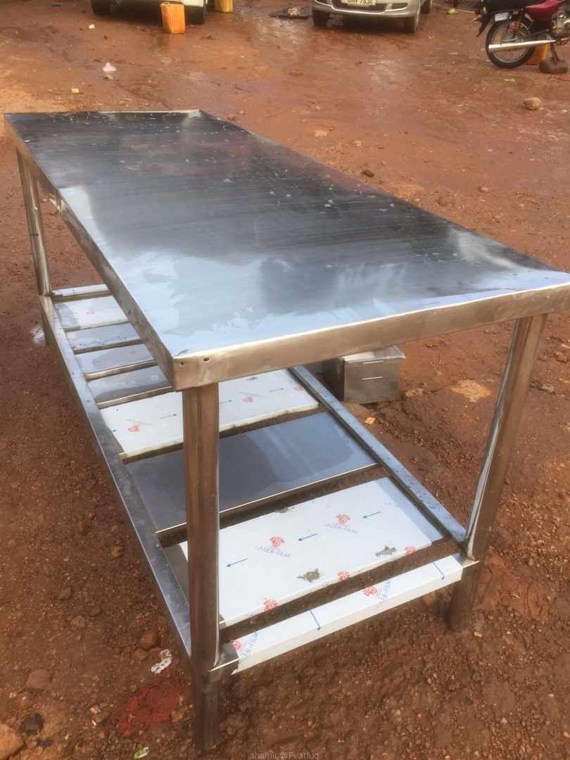 Stainless steel working tables