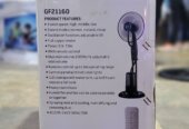 GEEPAS 16″ Mist Fan with Remote Control GF21160 – 3 Wind Speeds, Oscillation, Humidifier