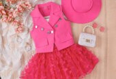 Printed Skirt 4pcs Toddler Girl Clothe
