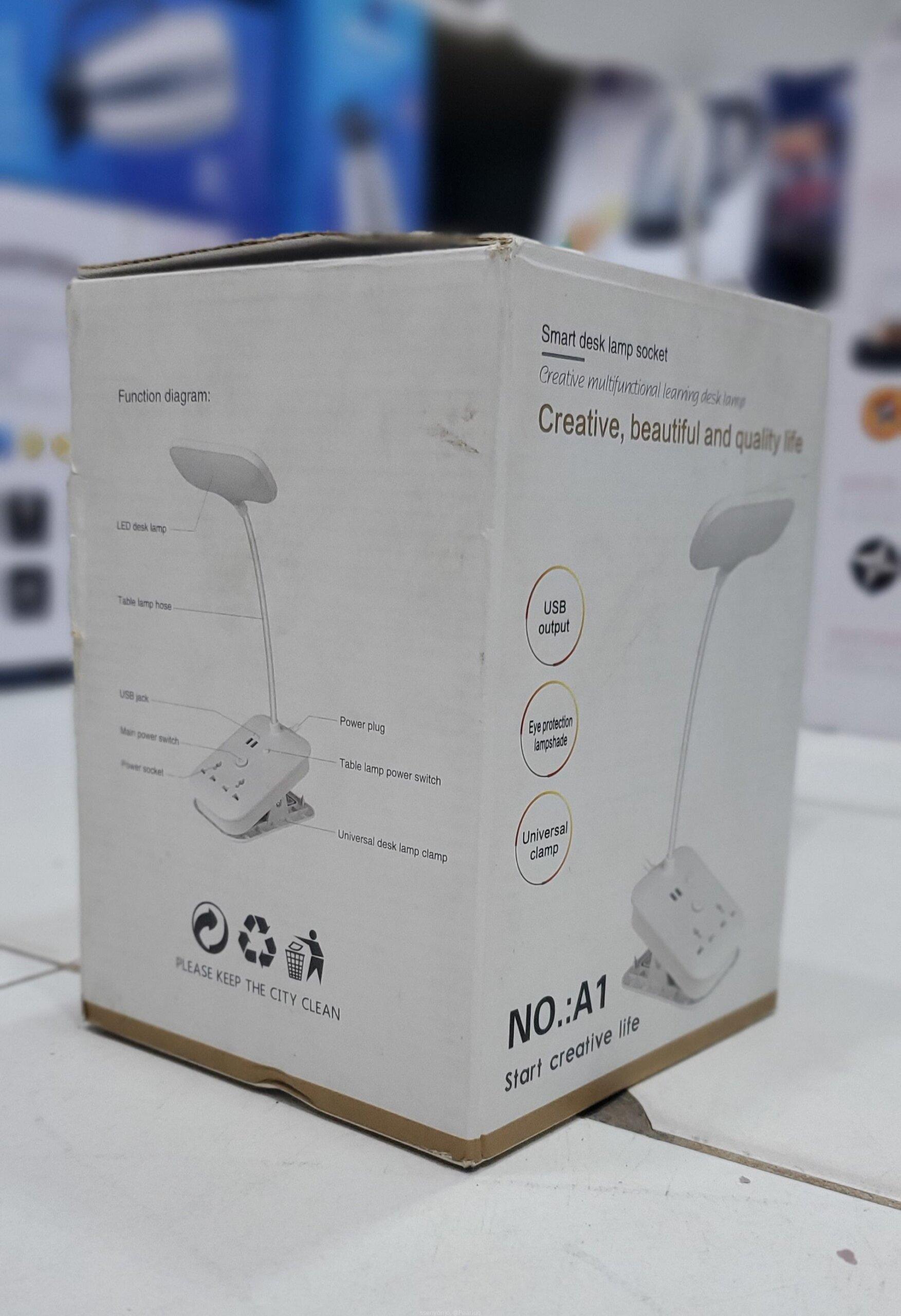 Smart Desk Lamp A1 – Multifunctional, Eye Protection, USB Output, Universal Clamp