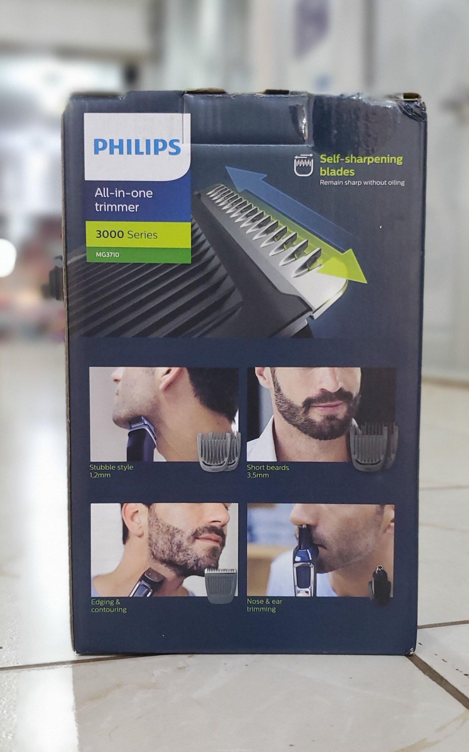 Philips 3000 Series All-in-One Trimmer – 6-in-1, 5 Length Settings, 60min Runtime