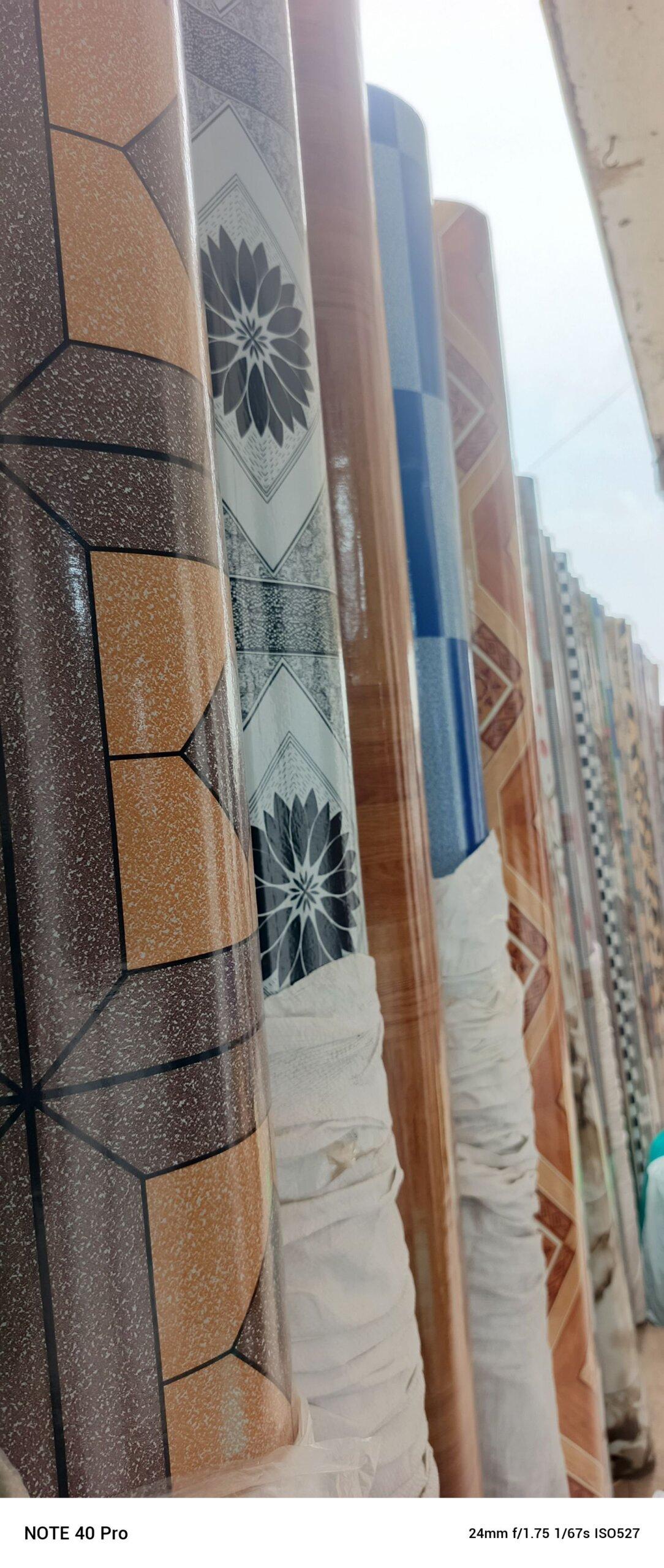 Rubber carpets